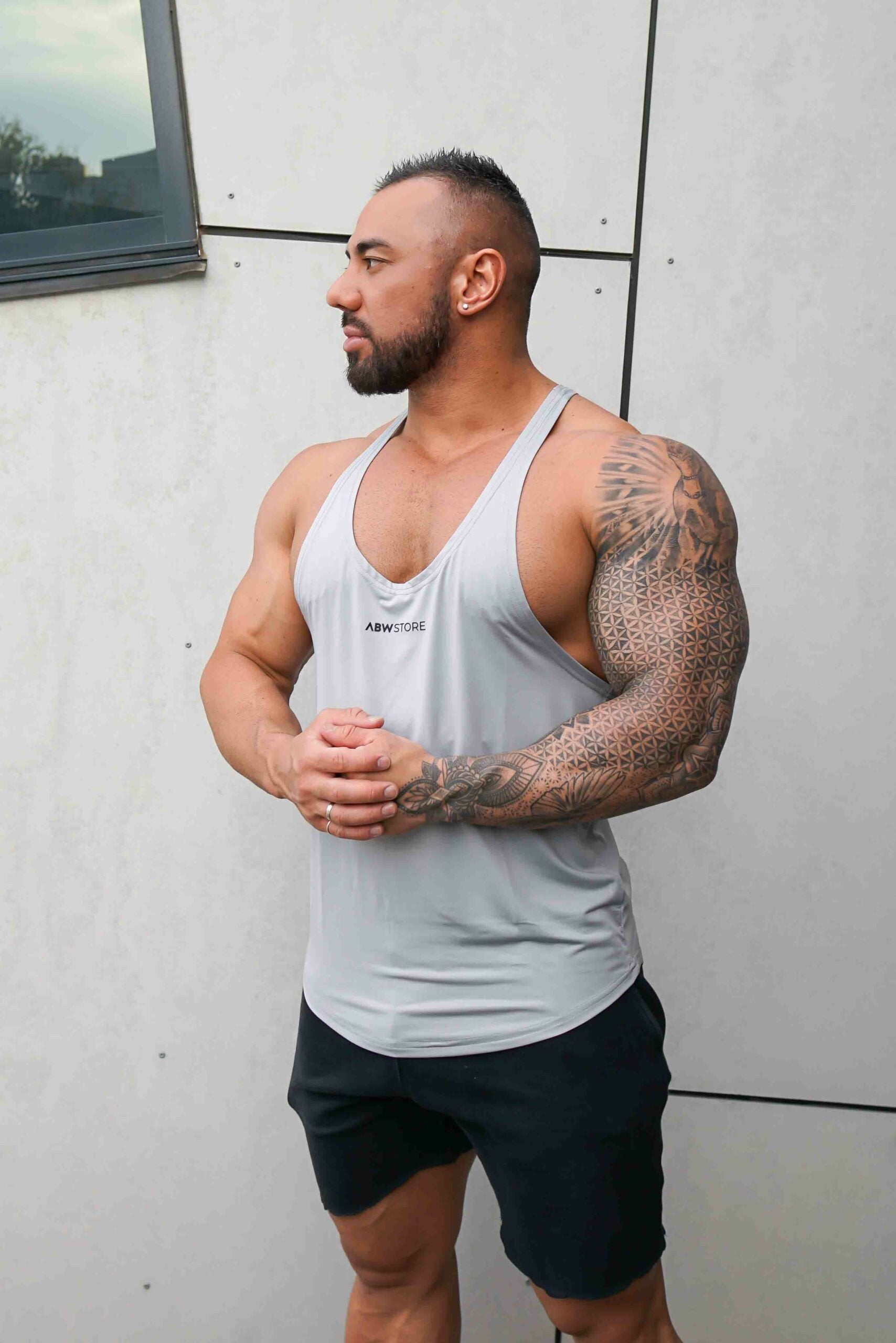 Dryfit Stringer - Grey – ABW