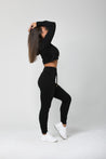womens crop hoodie