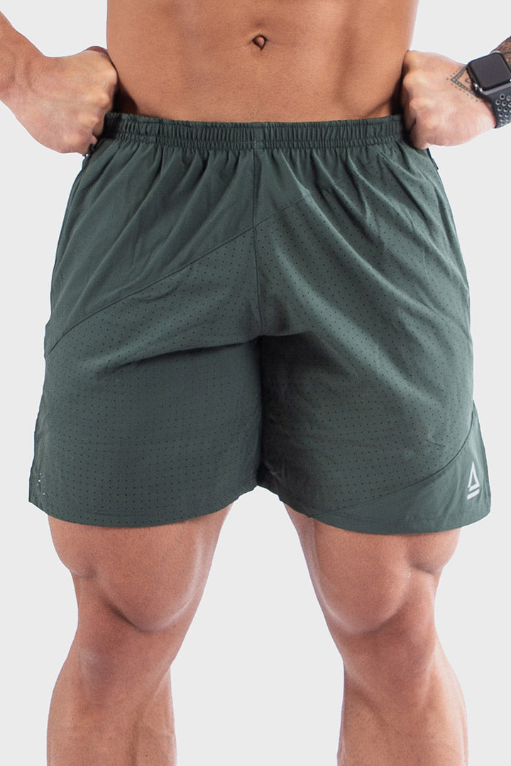 Mid Shorts-S-Green-ABW STORE