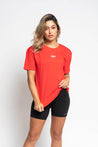 Ladies Oversized T-Shirt-XS-Red-ABW STORE